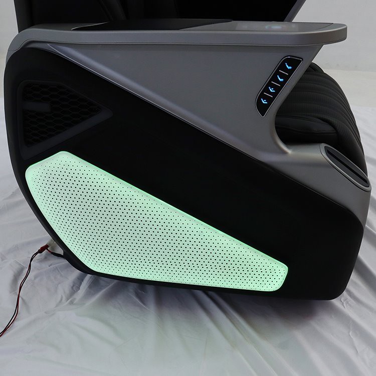 Seat Detail Picture - Green Lighting Side Panel Seat Detail Picture - Green Lighting Side Panel