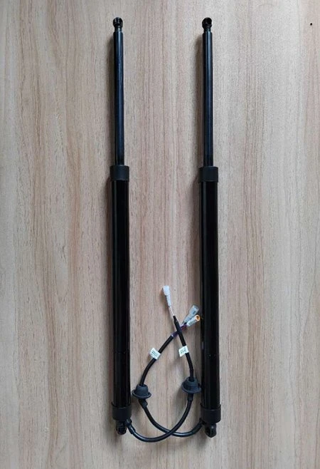 Intelligent temperature and pressure control electric gas spring
