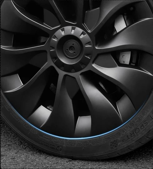 Original car model Tesla hubcap Original car model Tesla hubcap