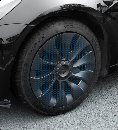 All-inclusive protection for Tesla wheels All-inclusive protection for Tesla wheels