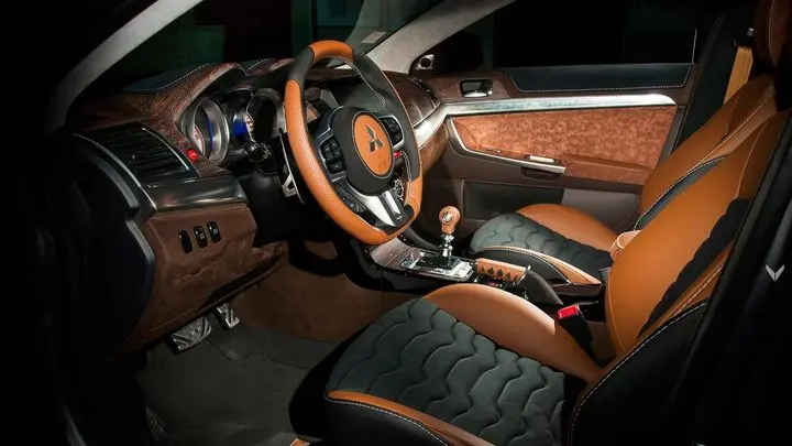 Vilner tuning yangilash 2011 Mitsubishi Lancer Super Yapon ta'mi